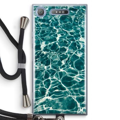 Weerkaatsing water: Sony Xperia XZ1 Transparant Hoesje met koord