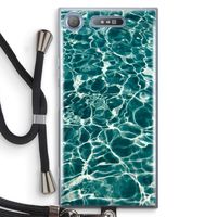 Weerkaatsing water: Sony Xperia XZ1 Transparant Hoesje met koord