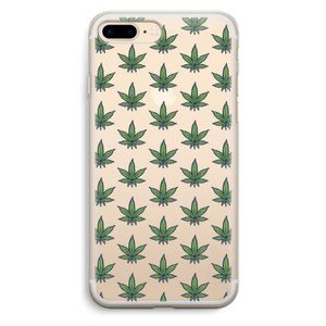 Weed: iPhone 7 Plus Transparant Hoesje