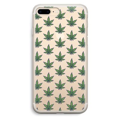Weed: iPhone 7 Plus Transparant Hoesje