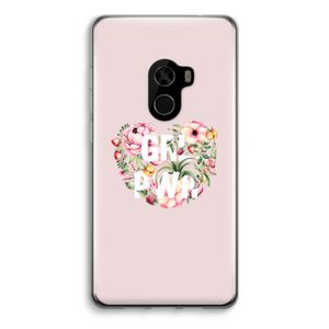 GRL PWR Flower: Xiaomi Mi Mix 2 Transparant Hoesje