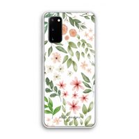 Botanical sweet flower heaven: Samsung Galaxy S20 Transparant Hoesje