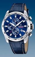 Horlogeband Festina F20692.2 Leder Blauw