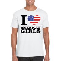 I love American girls t-shirt wit heren 2XL  - - thumbnail
