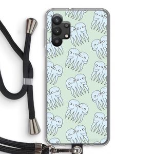Octopussen: Samsung Galaxy A32 5G Transparant Hoesje met koord