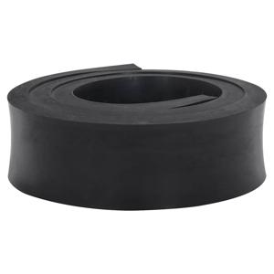 VidaXL Rubberen rand voor sneeuwploeg 180x8x2 cm zwart