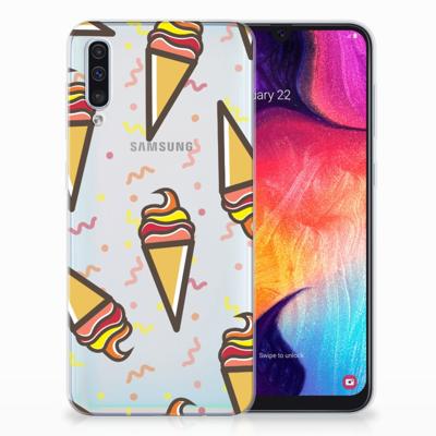 Samsung Galaxy A50 | Siliconen Case | Icecream