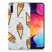 Samsung Galaxy A50 | Siliconen Case | Icecream