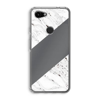 Biggest stripe: Google Pixel 3a Transparant Hoesje