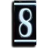 Huisnummer Zwart Wit - 8