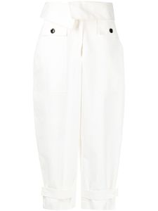 3.1 Phillip Lim pantalon ample à coupe courte - Jaune