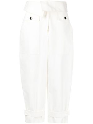 3.1 Phillip Lim pantalon ample à coupe courte - Jaune