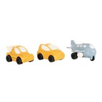Cavallino luchthaven met parkeergarage en straat pastelkleuren