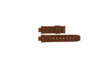 Jacques Lemans horlogeband 1-1696 C Silicoon Cognac 13mm