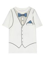 Stella McCartney Kids t-shirt à imprimé graphique - Blanc