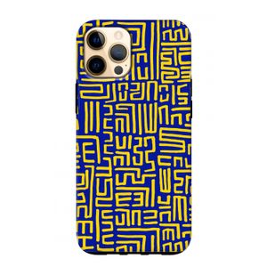 Majorelle Blue Print: iPhone 12 Pro Max Tough Case