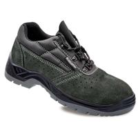 Veiligheidsschoenen s1p src Blackleather Suède Grijs Schoenmaat 38