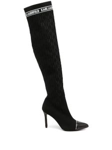 Karl Lagerfeld Pandora knee-high boots - Noir