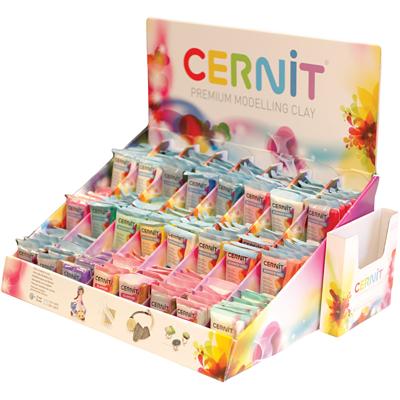 Cernit , diverse kleuren, 24x6 doos/ 1 doos