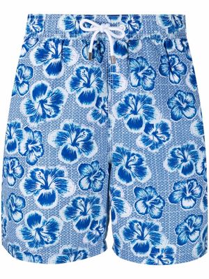 Hackett short de bain à lien de resserrage - Bleu
