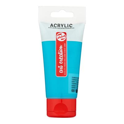 Acrylverf tac 661 turkooisgroen tube 75ml | 3 stuks