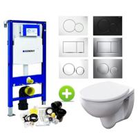Geberit Up320 Toiletset 68 Econ Compact Rimfree Met Zitting En Sigma Drukplaat