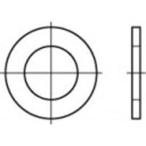 Onderlegring 17 mm 28 mm Staal 100 stuk(s) TOOLCRAFT 106691