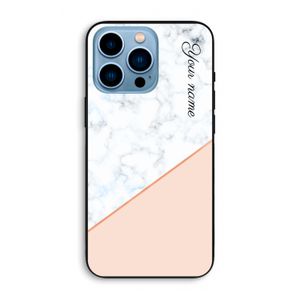 Marmer in stijl: iPhone 13 Pro Max Biologisch afbreekbaar hoesje