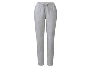 esmara Dames joggingbroek met boordjes, normale taille (M (40/42), Grijs)