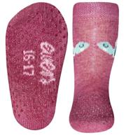 Ewers antislip sokken Krabbelfix Schildpad lichtroze-18-19