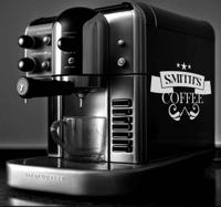 Familienaam Koffie Decoratie stickers huishoudelijke apparaten - thumbnail