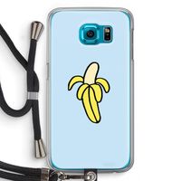 Banana: Samsung Galaxy S6 Transparant Hoesje met koord