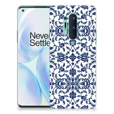 OnePlus 8 Pro | TPU Case | Flower Blue