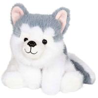 Pluche knuffel Floppy Choopy Husky - GIPSY TOYS - 22 cm - Grijs/Wit