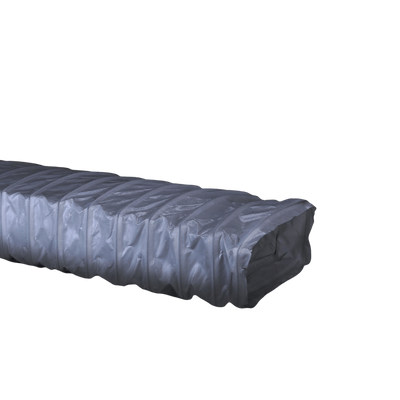 Flexibele Slang Rechthoekig - 222 X 82mm - Lengte 3 Meter - Grijs