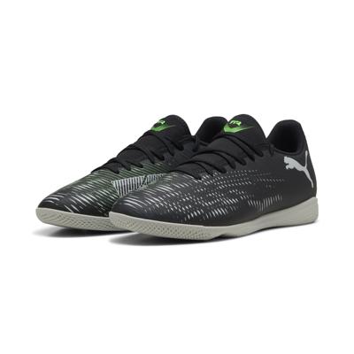PUMA Future 8 Play Zaalvoetbalschoenen (IN) Zwart Grijs Groen