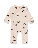 HEMA Takkie Newborn Meegroei Boxpakje LENZING™ ECOVERO™ Rib Ecru (ecru)