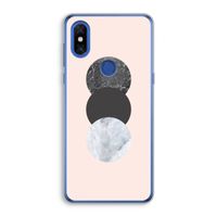 Marmeren cirkels: Xiaomi Mi Mix 3 Transparant Hoesje