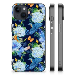 Dierenprint Telefoonhoesje voor iPhone 15 Plus IJsvogel