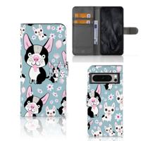 Google Pixel 8 Pro | Telefoonhoesje | Met pasjeshouder | Hondjes