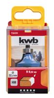 Afrondfrees HM aanloopkogellager 32.0 mm blister - Kwb
