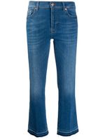 7 For All Mankind jean slim crop - Bleu