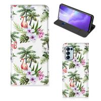 OPPO Find X3 Lite | Hoesje maken | Flamingo Palms