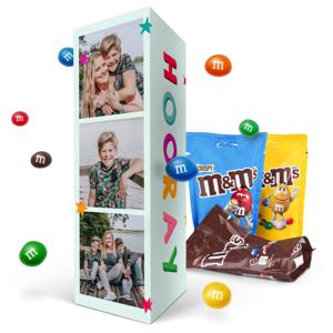 Gepersonaliseerd cadeaupakket met M&M&apos;s chocolade