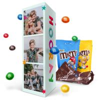 Gepersonaliseerd cadeaupakket met M&M&apos;s chocolade - thumbnail
