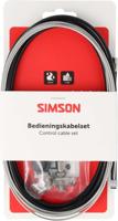 Remkabelset Simson Shimano Nexus Rollerbrake - zwart