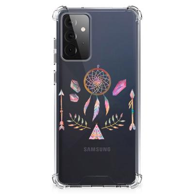 Samsung Galaxy A72 4G/5G Stevig | Bumper Hoesje | Boho Dreamcatcher