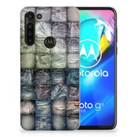 Silicone Back Cover Motorola Moto G8 Power Spijkerbroeken