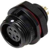 Weipu SP1312 / S 5 Ronde connector Bus, inbouw Totaal aantal polen: 5 Serie (ronde connectoren): SP13 1 stuk(s)
