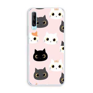 Katten: Huawei P Smart Pro Transparant Hoesje